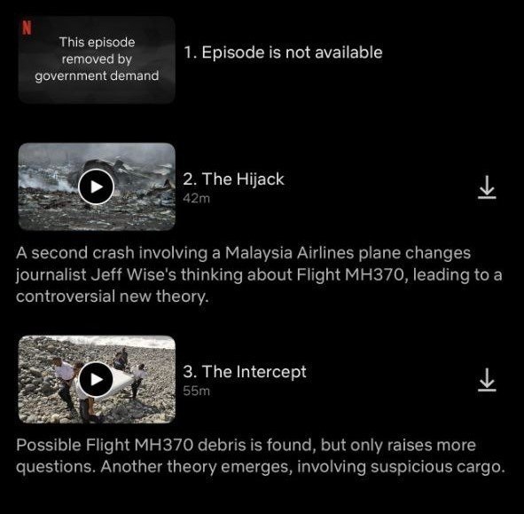 Netflix removed misinformation about Vietnam in MH370 documentary