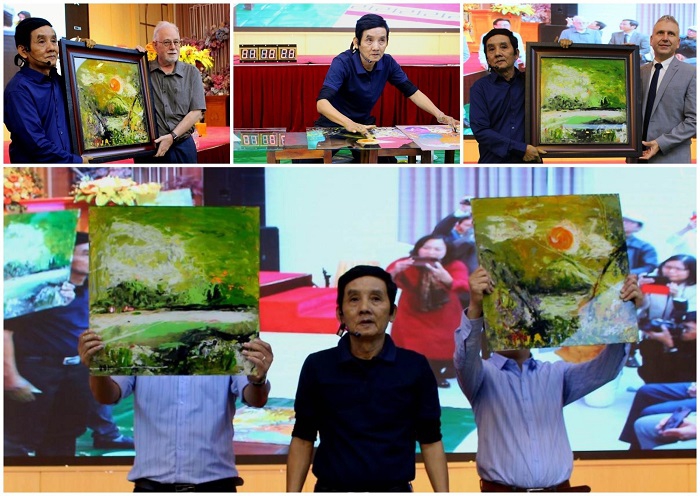 Sau 2 năm họa sĩ Đoàn Việt Tiến tiếp tục nhận kỷ lục lần 4