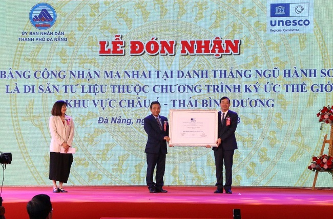 Ma Nhai Di sản đầu tiên của Đà Nẵng được UNESCO công nhận