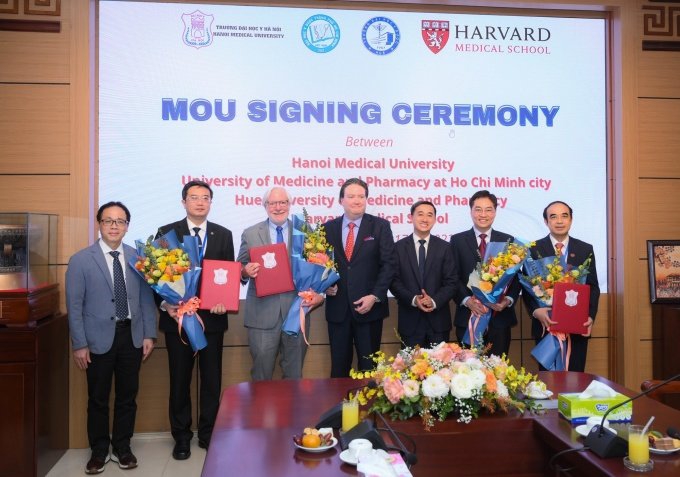 Ba trường Y – Dược Việt Nam hợp tác với trường Đại học Harvard Mỹ