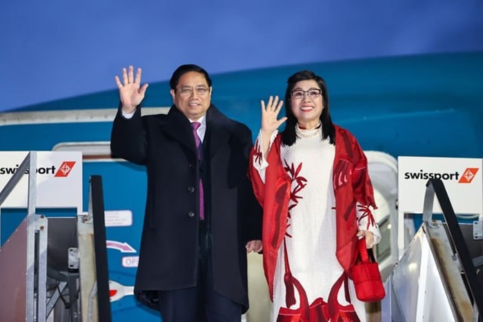Thủ tướng Chính phủ Việt Nam đến Thụy Sĩ dự WEF
