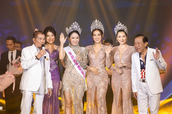 Ban tổ chức giới thiệu các Hoa hậu đã đoạt giải tại cuộc thi Hoa hậu Việt Nam Toàn cầu (Miss Viet Nam Global) lần thứ 16