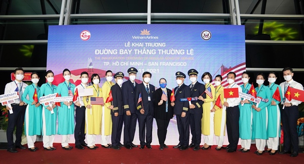 Khai trương Đường bay thẳng Việt Nam – Mỹ