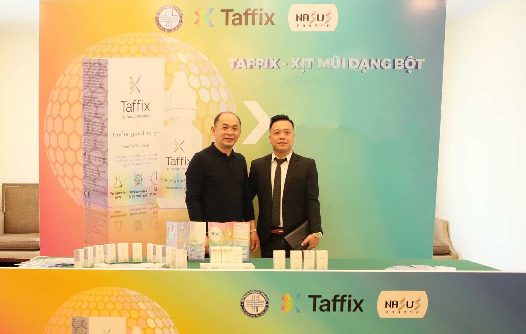 Taffix - sản phẩm xịt mũi dạng bột vừa được ra mắt