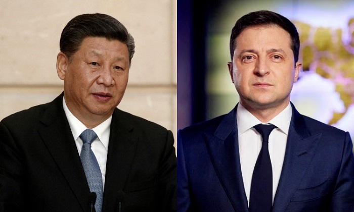 Chủ tịch Trung Quốc điện đàm cùng tổng thống Ukraine